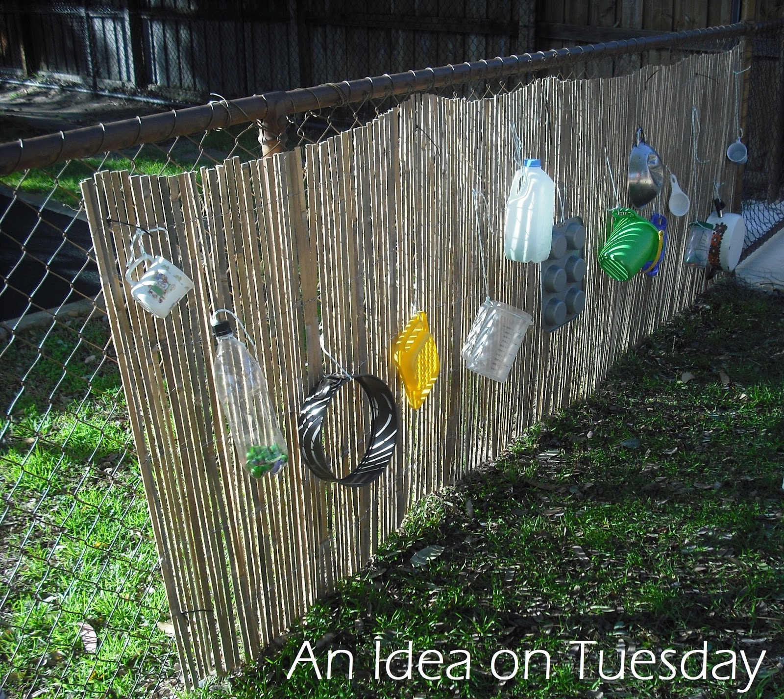 An Idea On Tuesday Outdoor Music Wall
