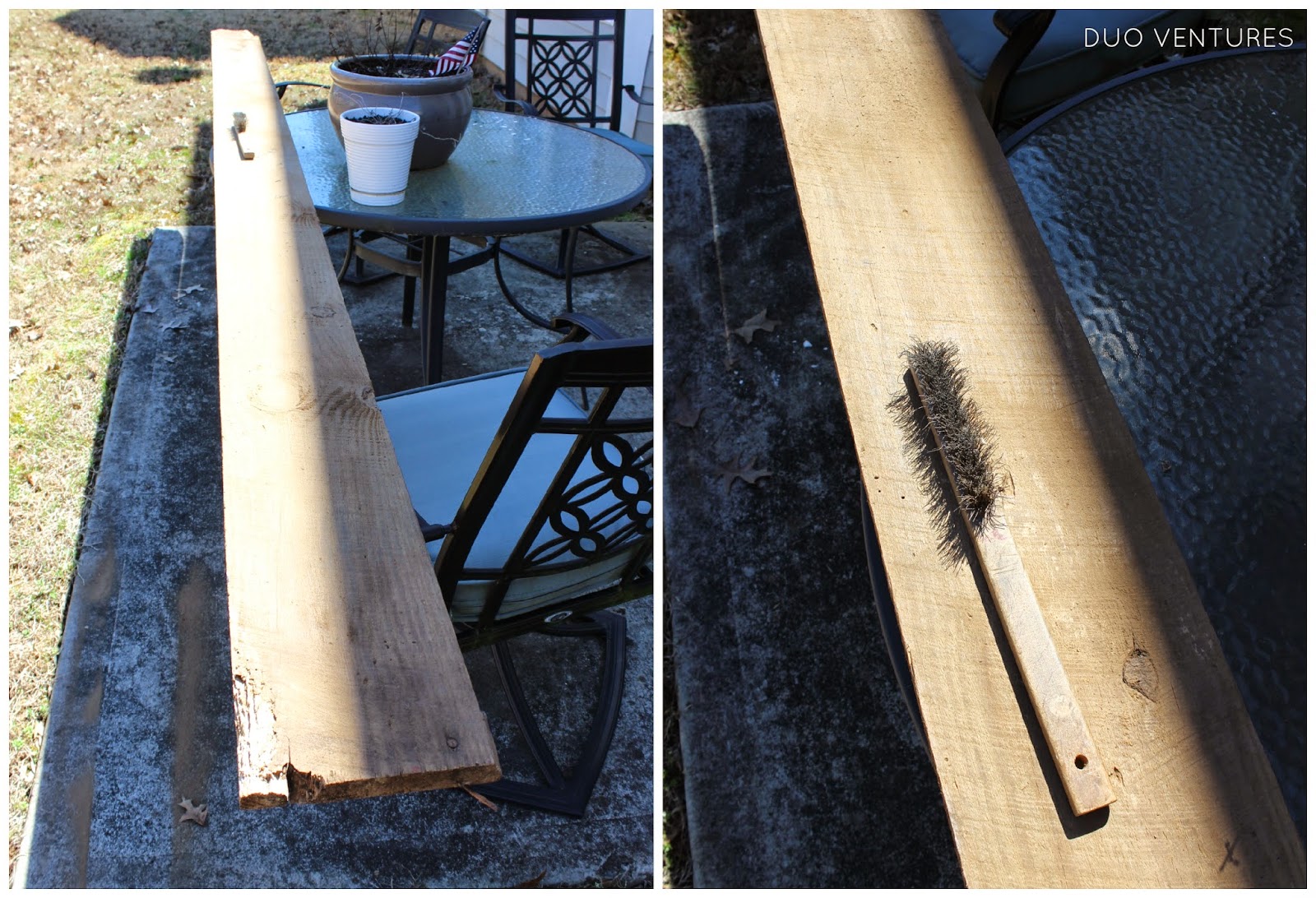 Duo Ventures: The Nursery: DIY Reclaimed Barnwood Shelves