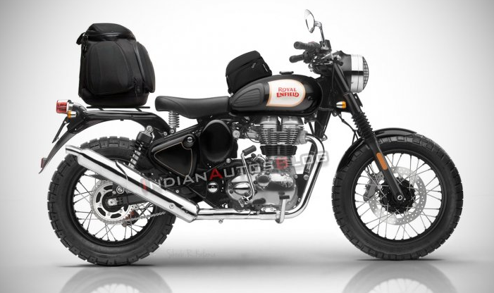 Royal Enfield Classic 500 Scrambler Render Ms Blog