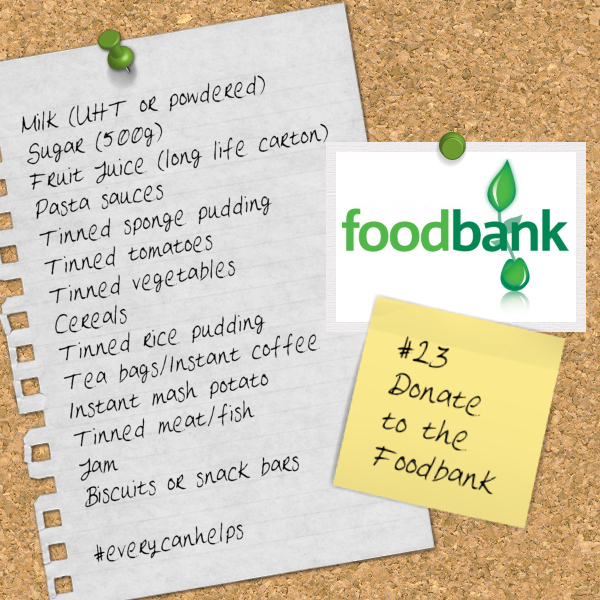 Donate to the Foodbank #EveryCanHelps