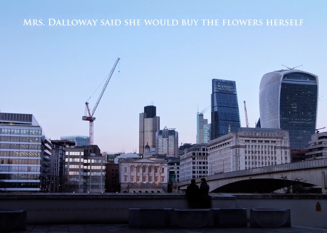 Mrs. Dalloway said she would buy the flowers herself