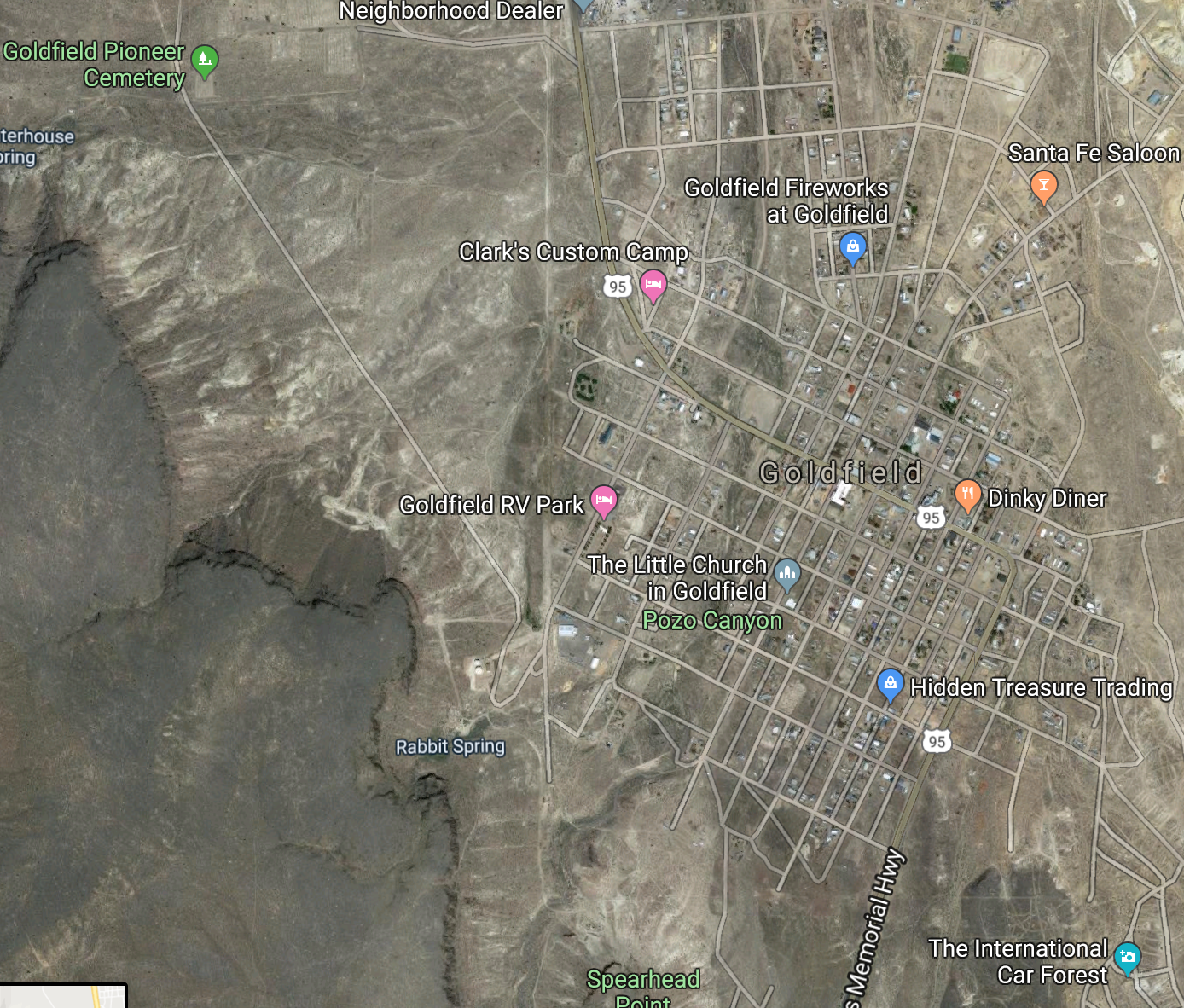 Map of the Week Goldfield