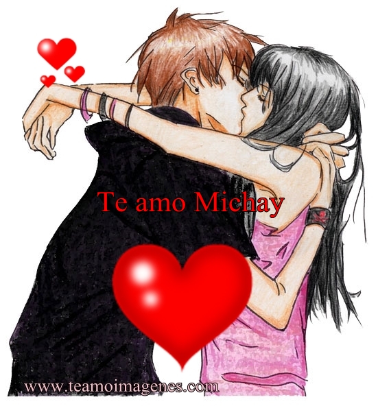 Las mejor imagen te amo michay, teamoimagenes.com
