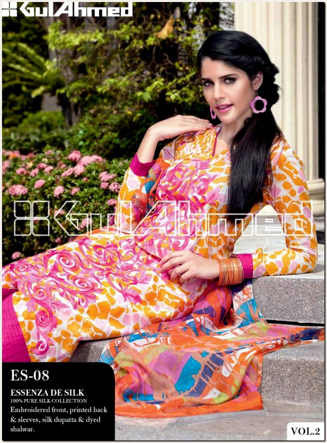 gul ahmed vol 9 lawn collection