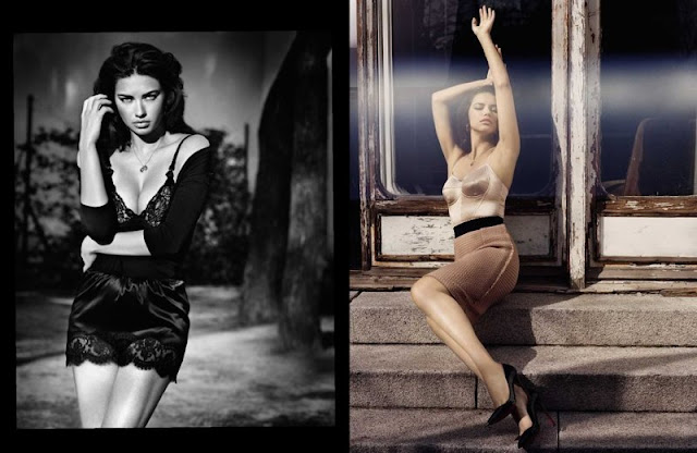 Adriana Lima for Vogue Spain June 2010 by Vincent Peters