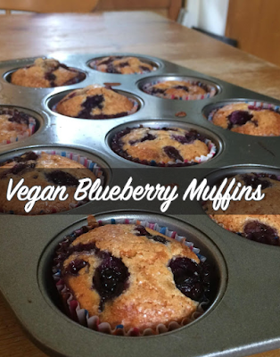 Vegan Blueberry Muffins