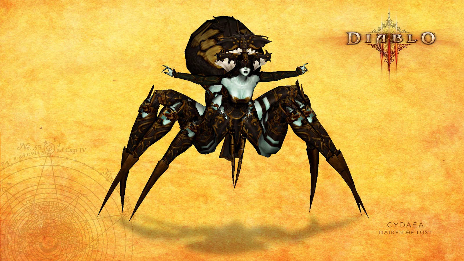 Cydaea is a monster from the video game "Diablo III". 