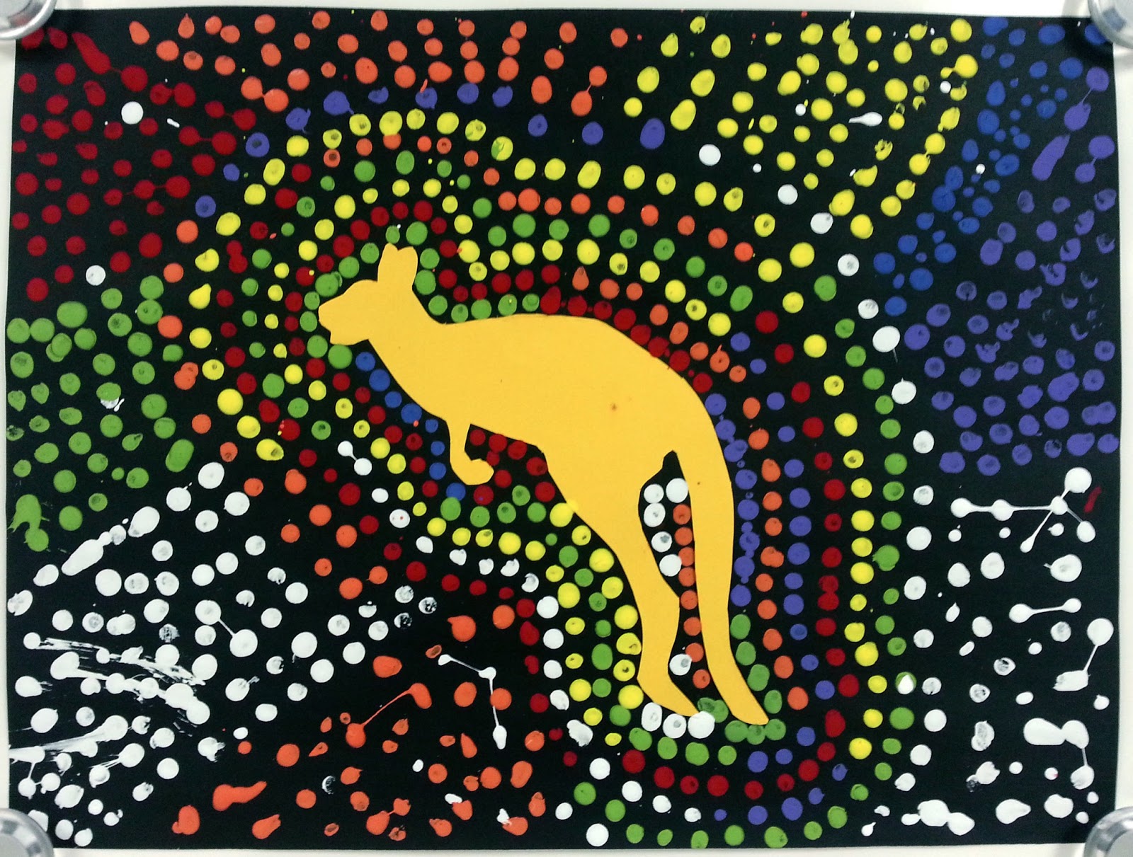 Australian Aboriginal Dot Art 4th Art With Mrs Nguyen