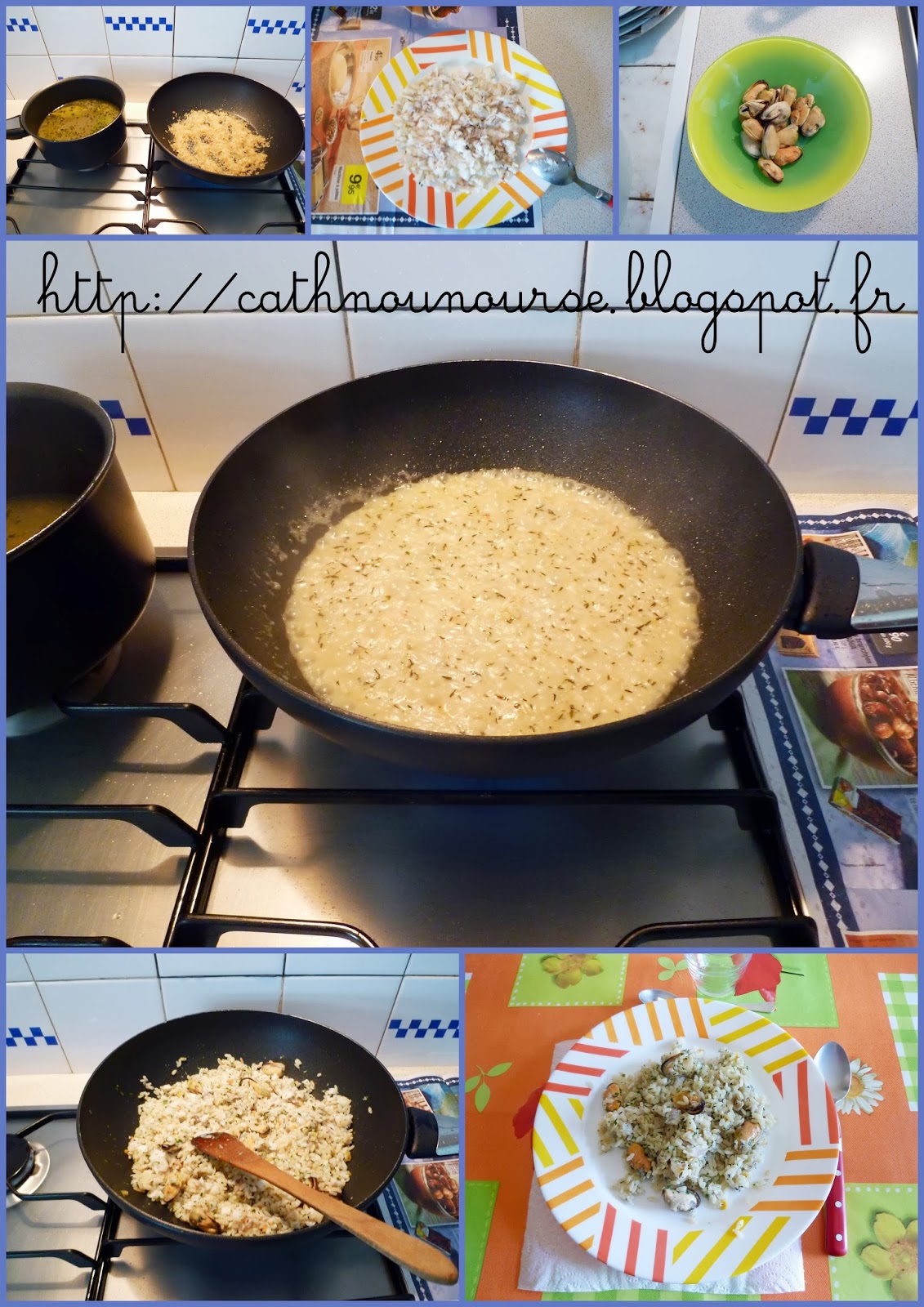 Le blog de Cathnounourse risotto de poisson