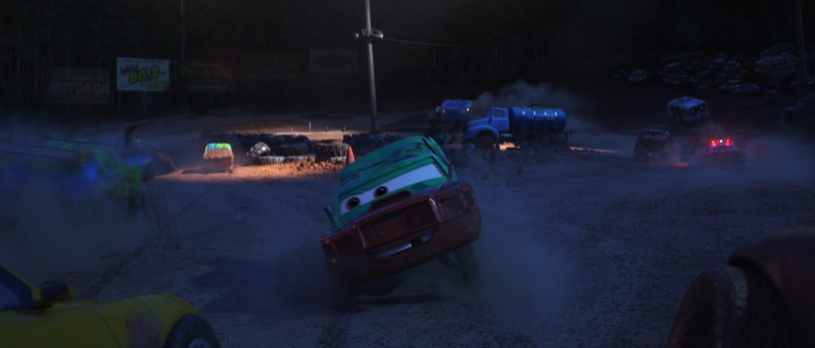 cars 3 pileup diecast