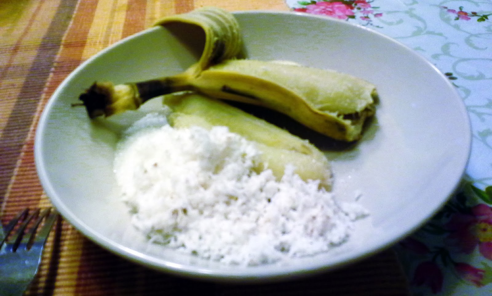 All Along the Way.. Steamed bananas and kindness