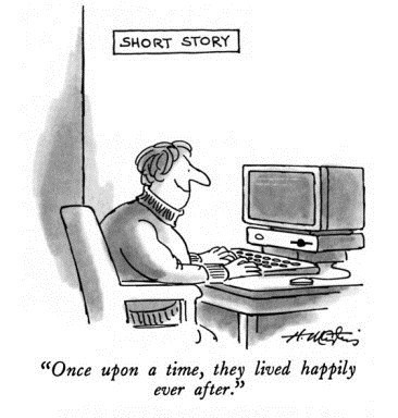 Mystery Fanfare: Cartoon of the Day: Short Story