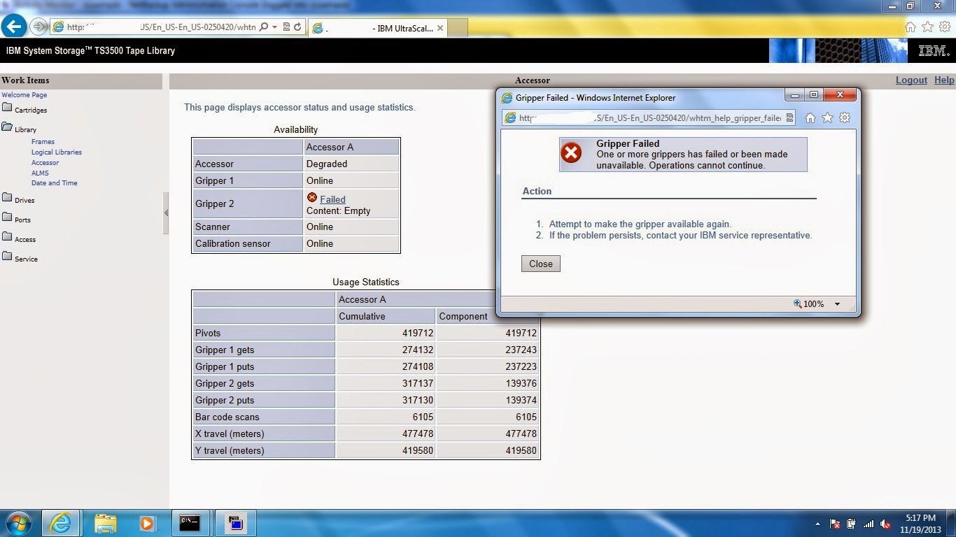 TecheyeTech Netbackup Error 830,96,252........ Due to Tape Library