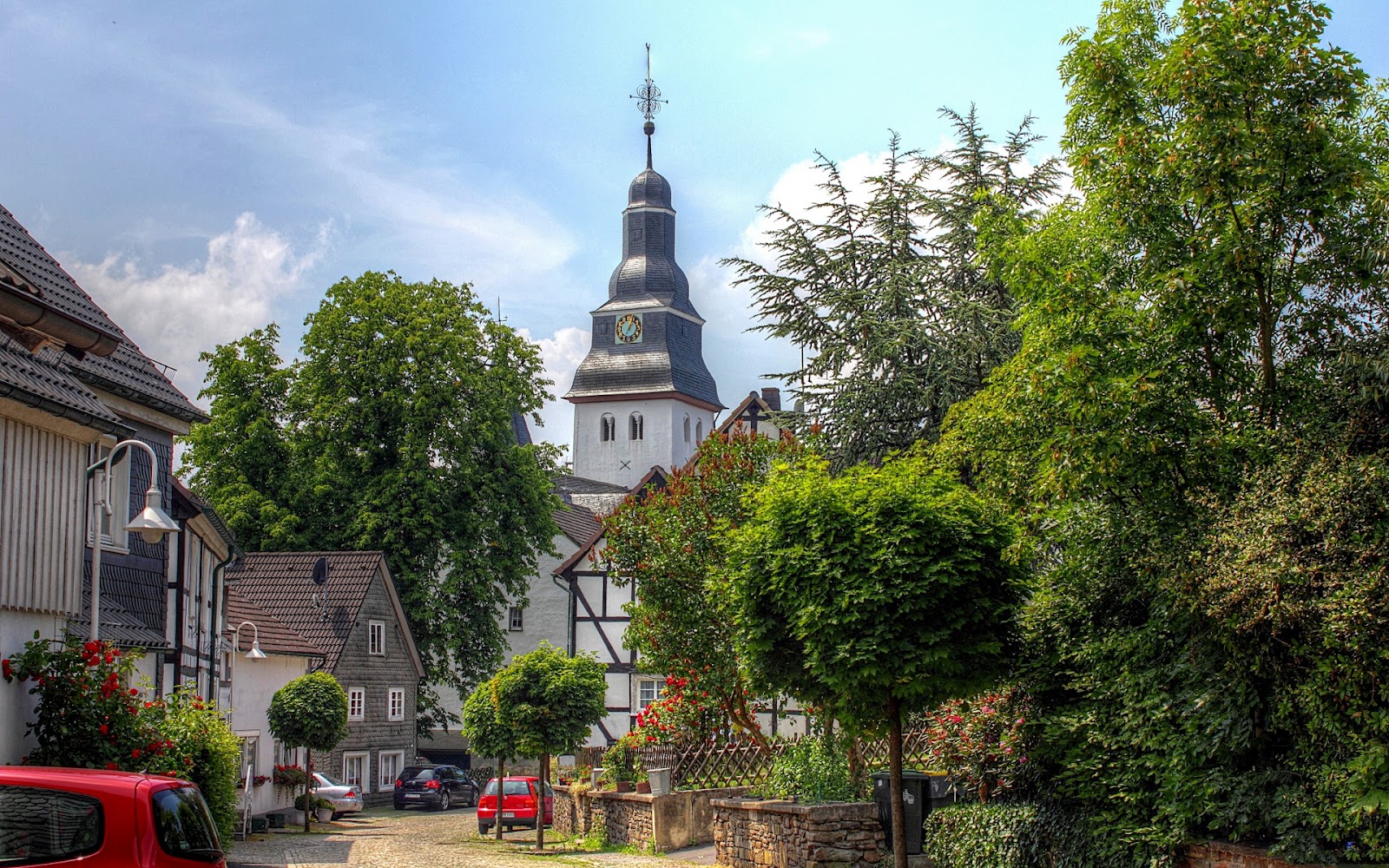 Amazing green village in Ireland wallpaper The Wallpaper Database