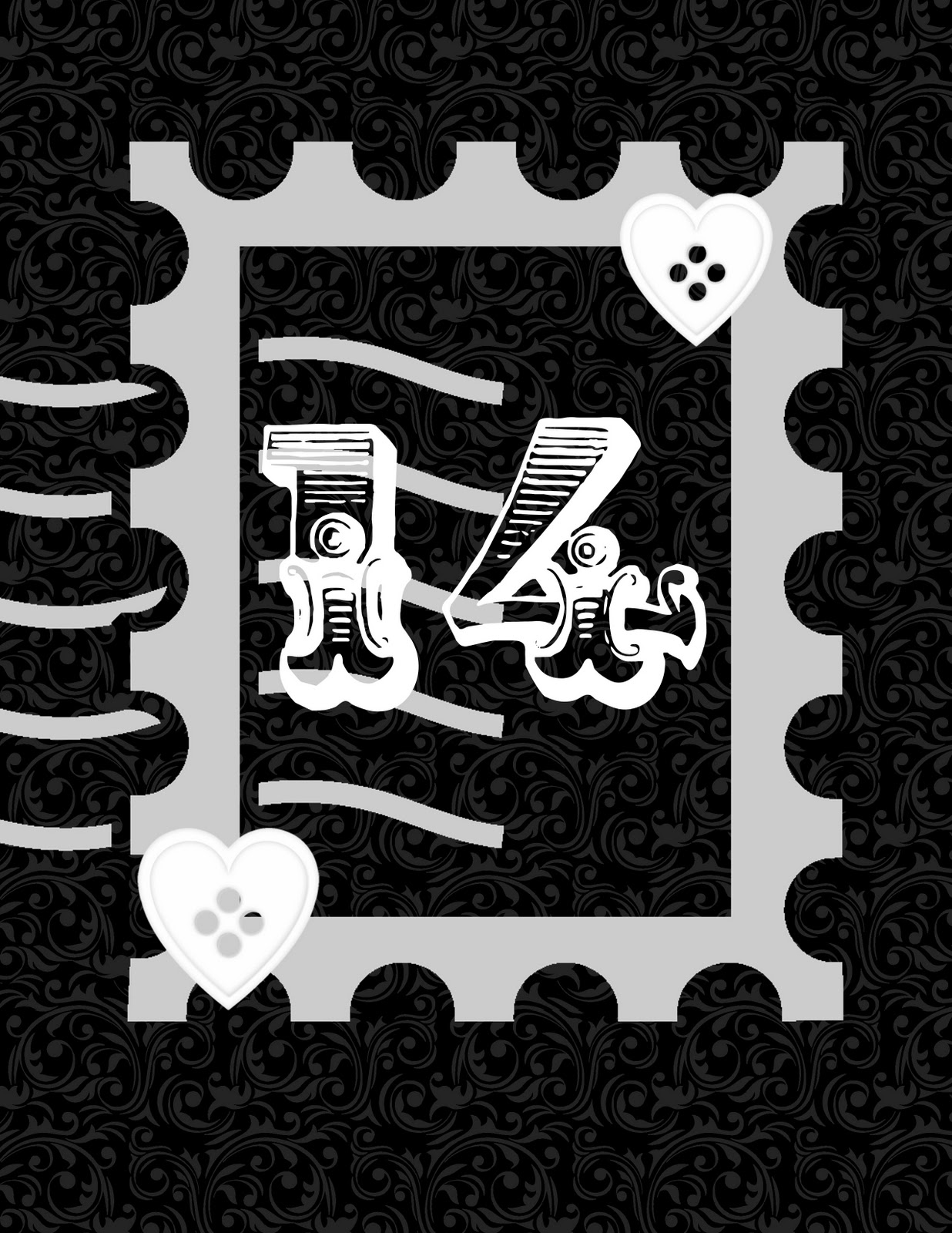 The Answer Is Chocolate Valentine s Postage Stamp Printable the-answer-is-chocolate-valentine-s-postage-stamp-printable