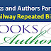 Railway Important Repeated Bits about Books and Authors Part 4