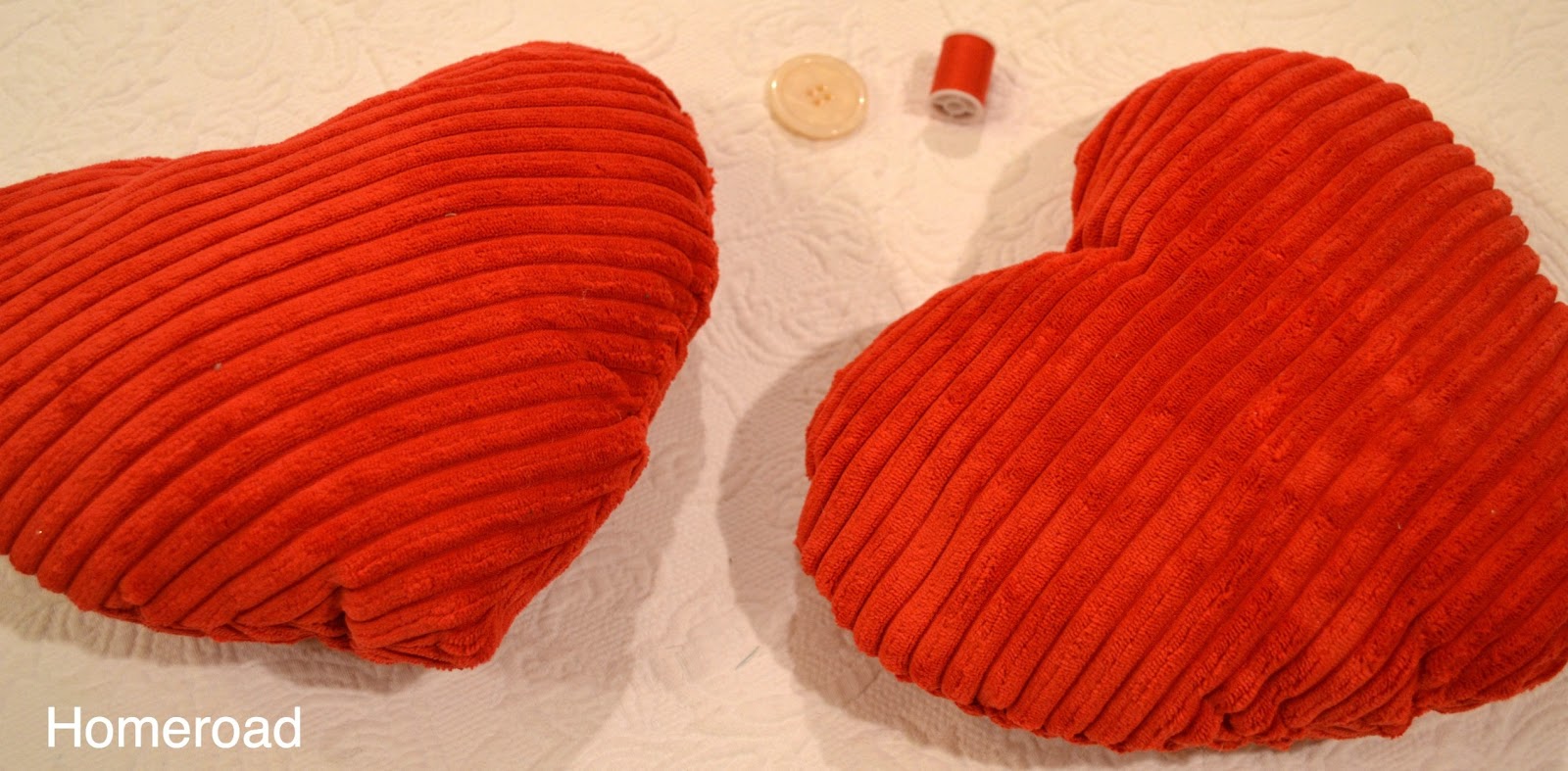 Dollar Store Valentine Pillows