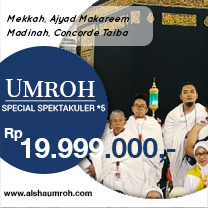 Tarif Umroh Bintang 5