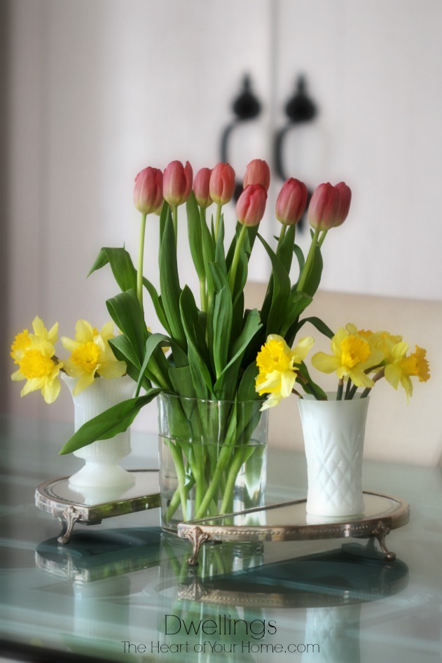 daffodils and tulips
