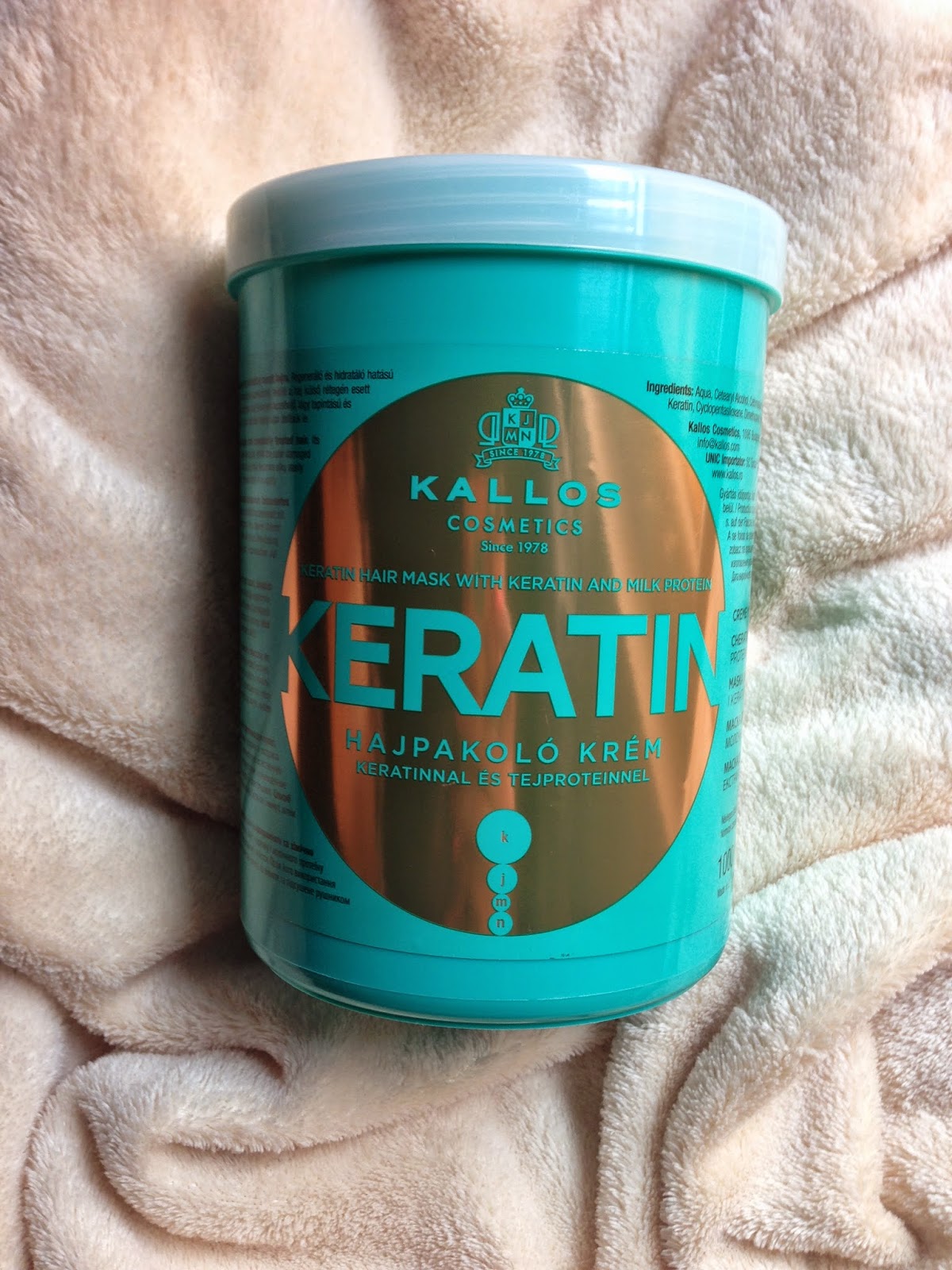 Beauty Diary: Kallos Keratin Hajpakolás| Vélemény