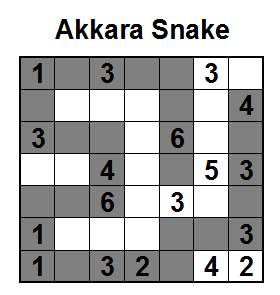 This is the answer to the Akkara Snake Puzzle