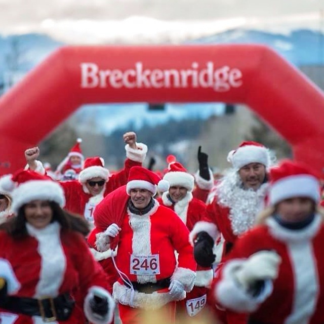 Summit County Home Team Blog Race of the Santas in Breckenridge this