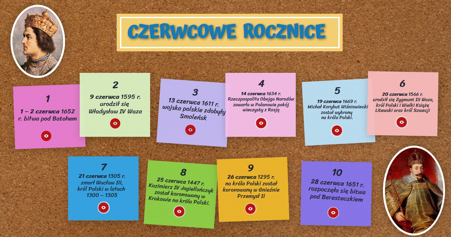 Czerwcowe rocznice