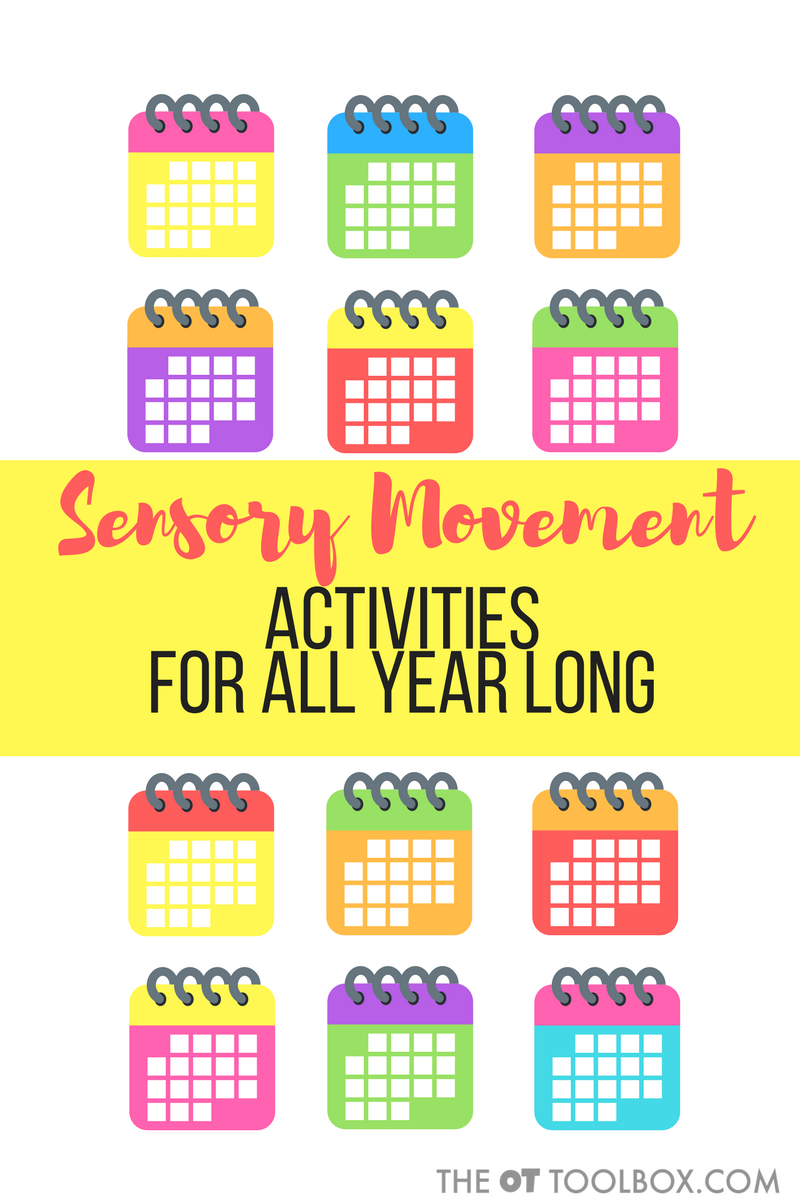 Monthly Movement Activities The OT Toolbox