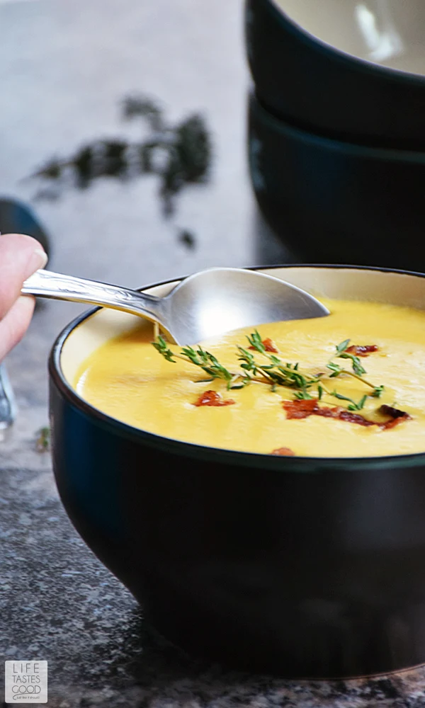 Roasted Butternut Squash Soup | Life Tastes Good