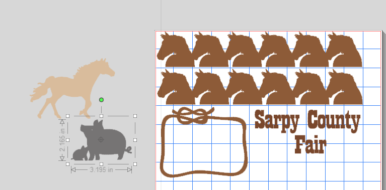 Scrappin' My Stress Away: Sarpy County Fair Layout