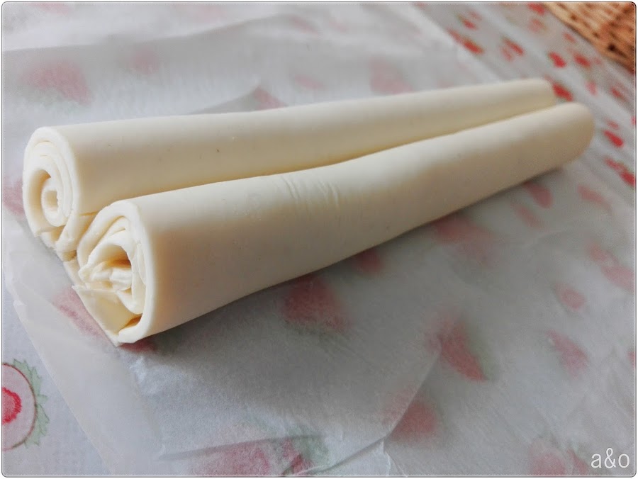 Palmeritas de dos chocolates