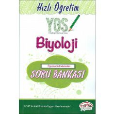 Editör YGS Biyoloji Öğretmenin Kaleminden Soru Bankası (2017) Editör YGS Biyoloji Öğretmenin Kaleminden Soru Bankası (2017)