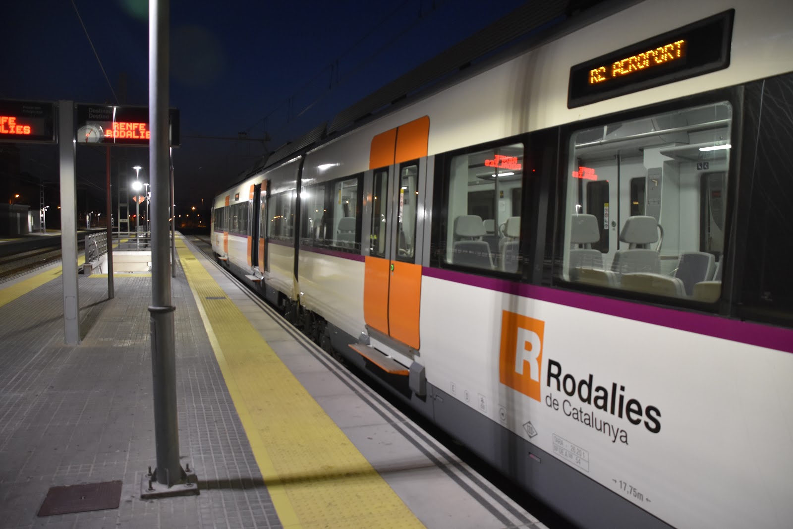 Trains and other things Barcelona to Bilbao