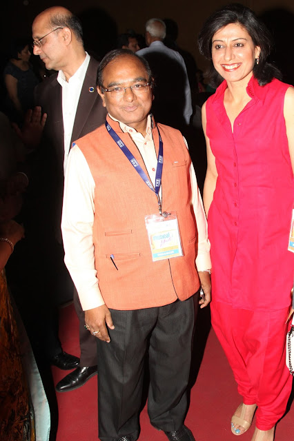 Mukesh Gupta with Anjum Chopra Mukesh Gupta with Anjum Chopra