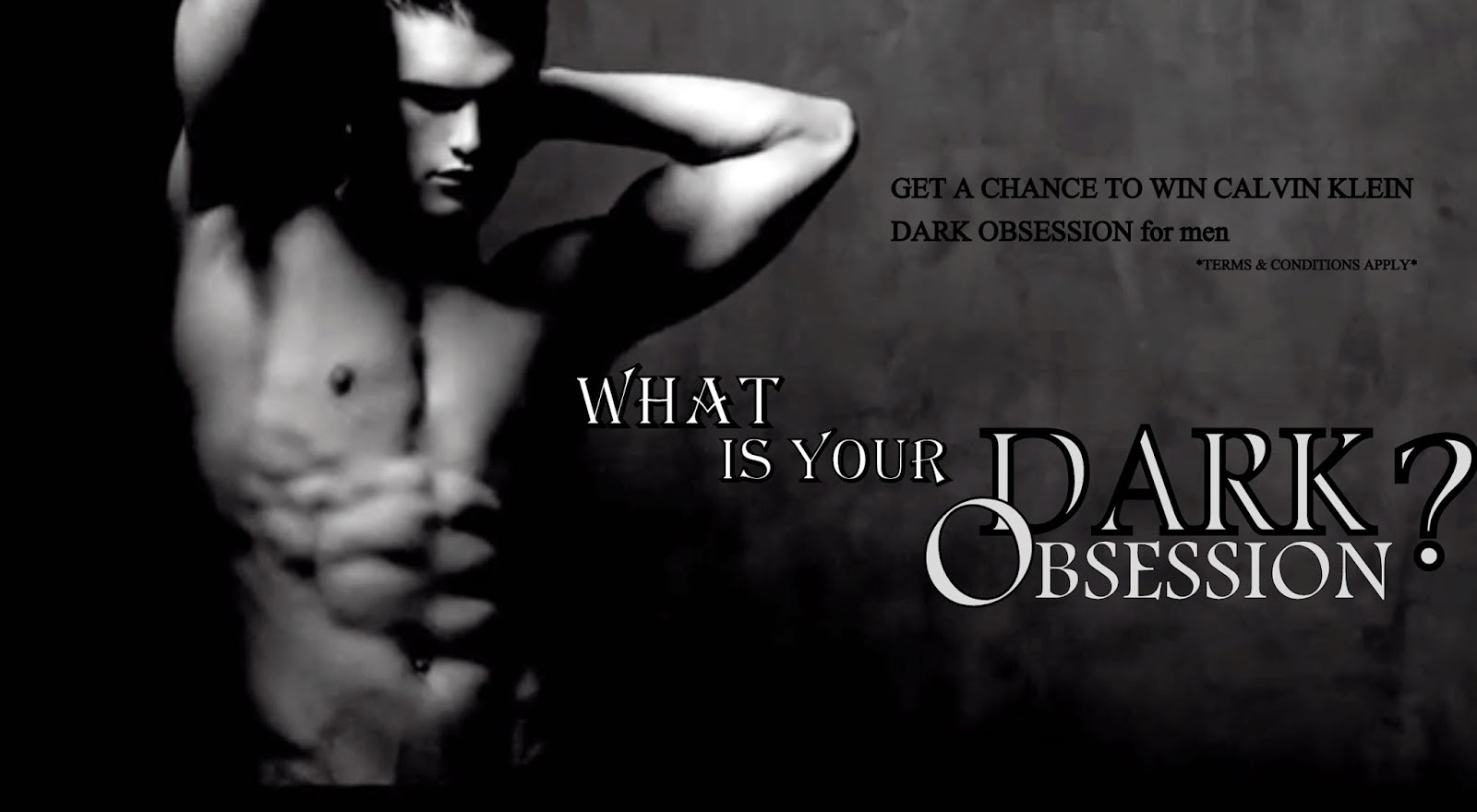 The Style Choreo: GIVEAWAY: DARK OBSESSION for men CALVIN KLEIN