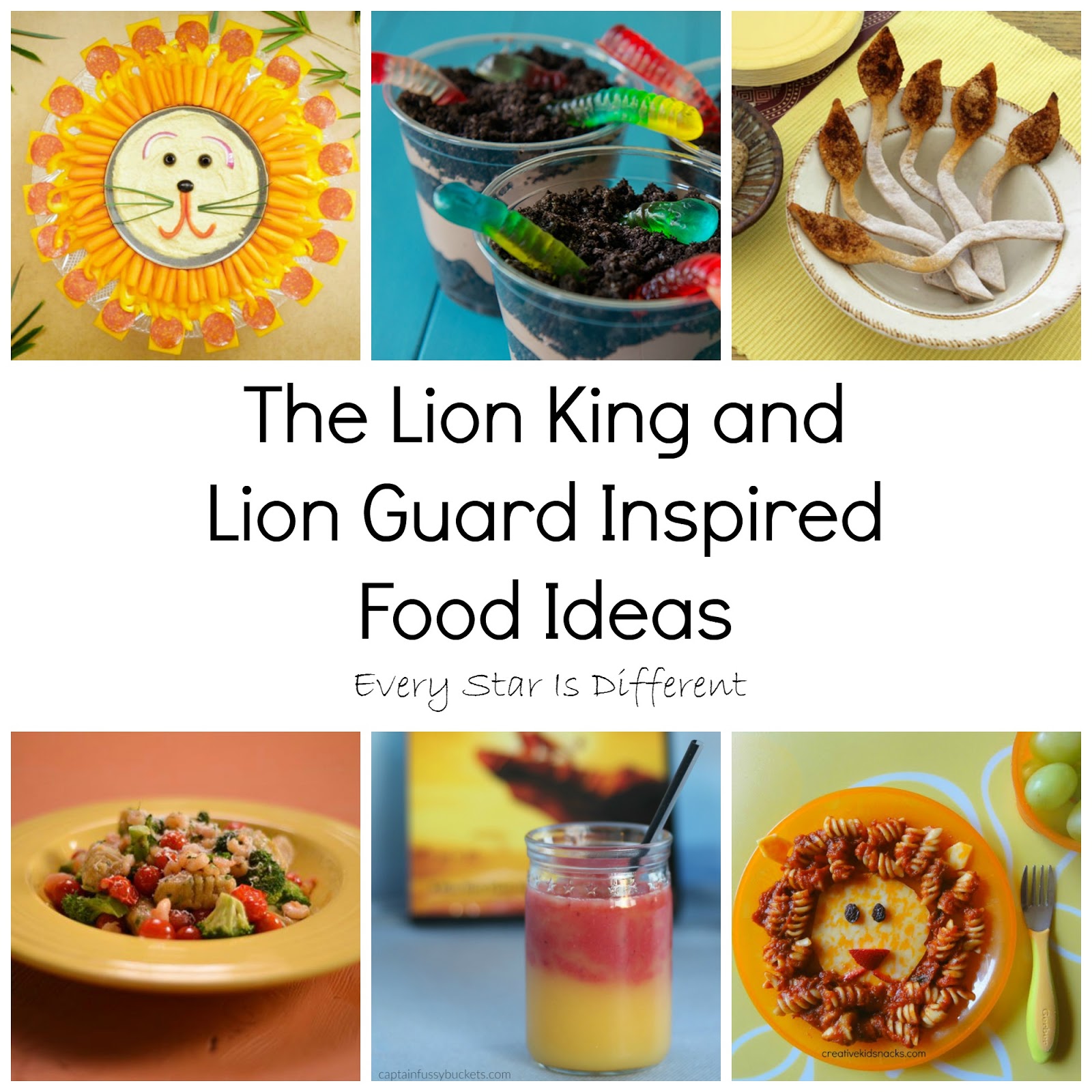 Lion King Food Ideas