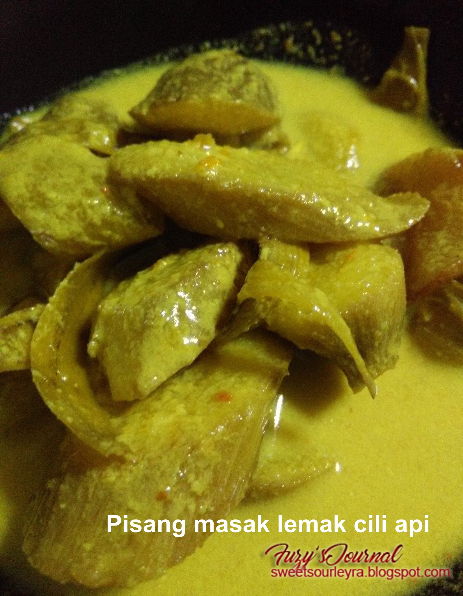 Resepi Pisang Masak Lemak Azie  Vanalyara
