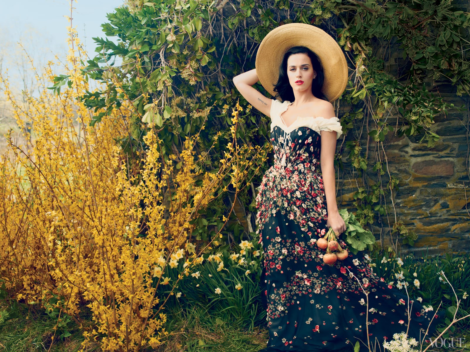 loveisspeed....... Beauty and the Beat Katy Perry's First Vogue Cover