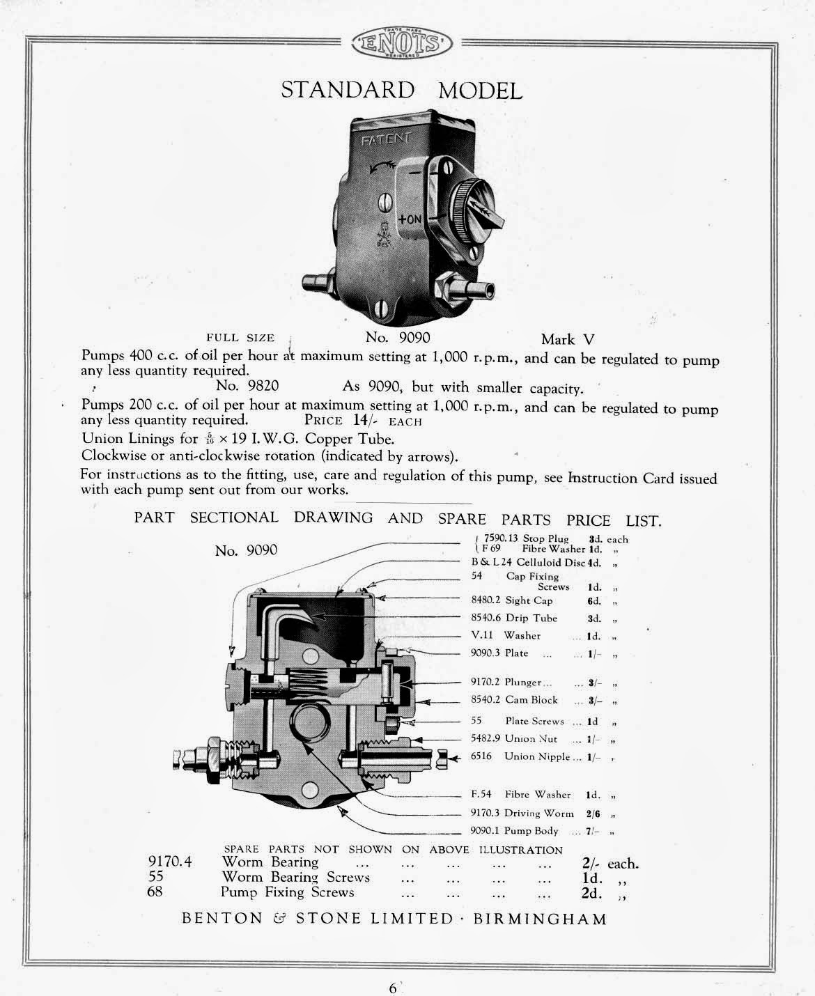 The Velobanjogent A look at a 1938 Enots, Benton & Stone Ltd., motor