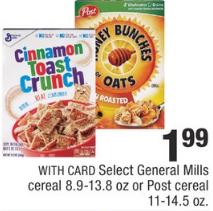 General Mills cereal