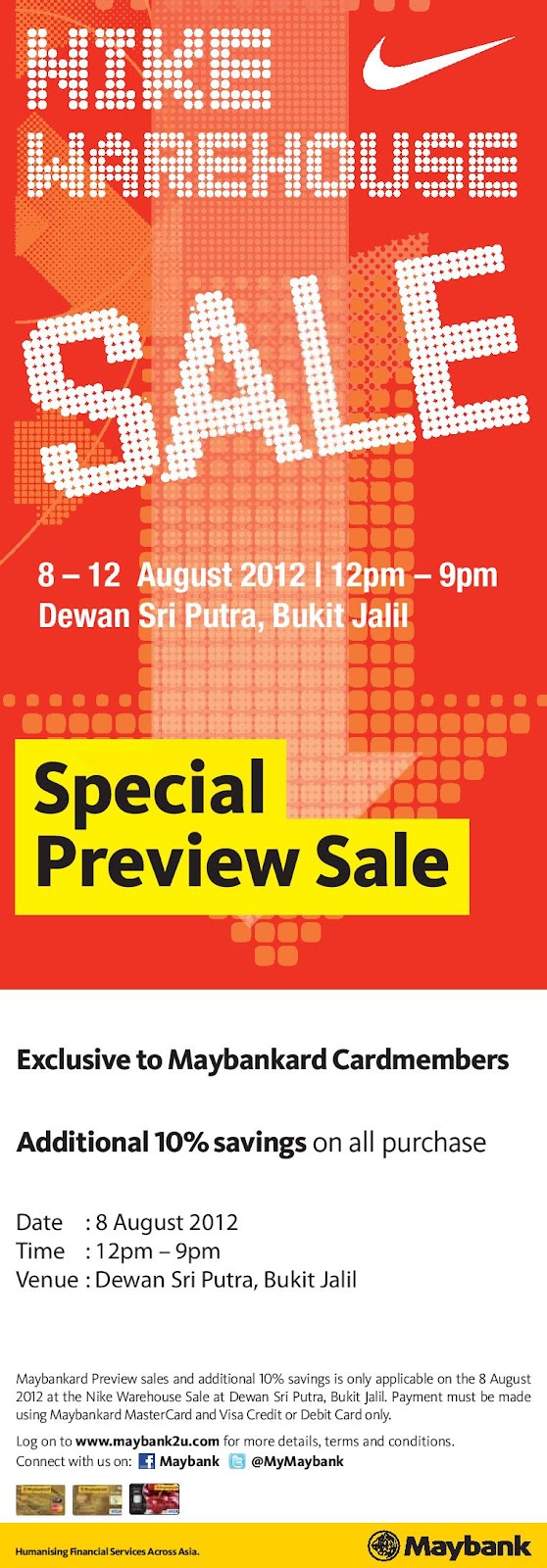 NIKE Malaysia Warehouse Sale 2012