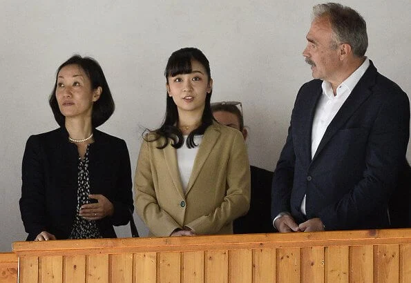 the Princess visited a national horse farm in Babolna