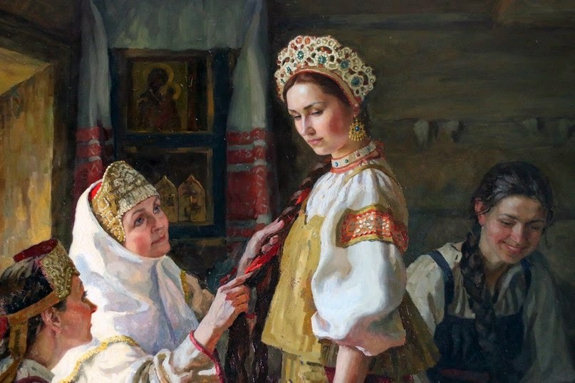 профессиональные фото девушек на природе. девушка на фоне неба. фон для портрета. девушка в русском национальном костюме. о женщина.