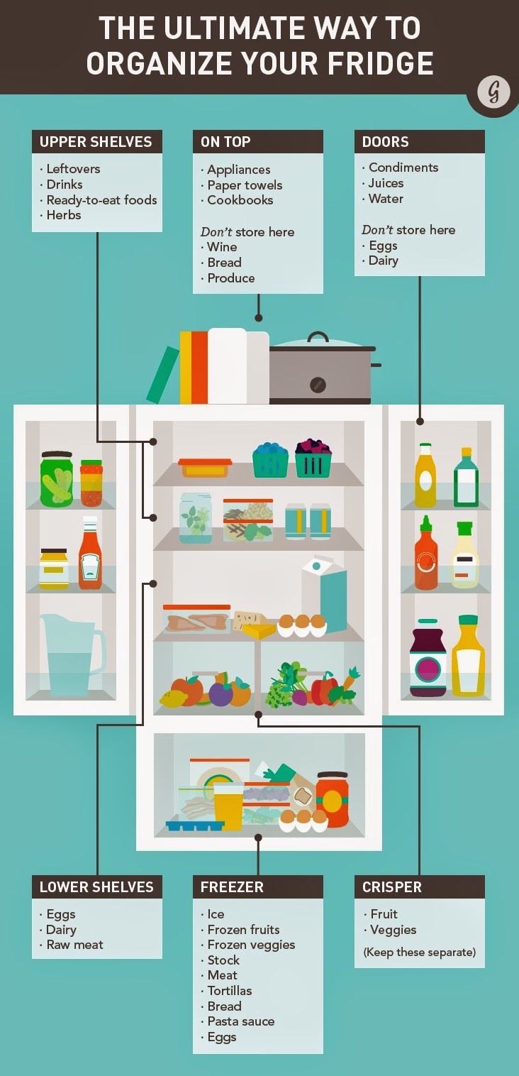 Maids of Dallas Official Blog The Best Way to Organize Your Refrigerator