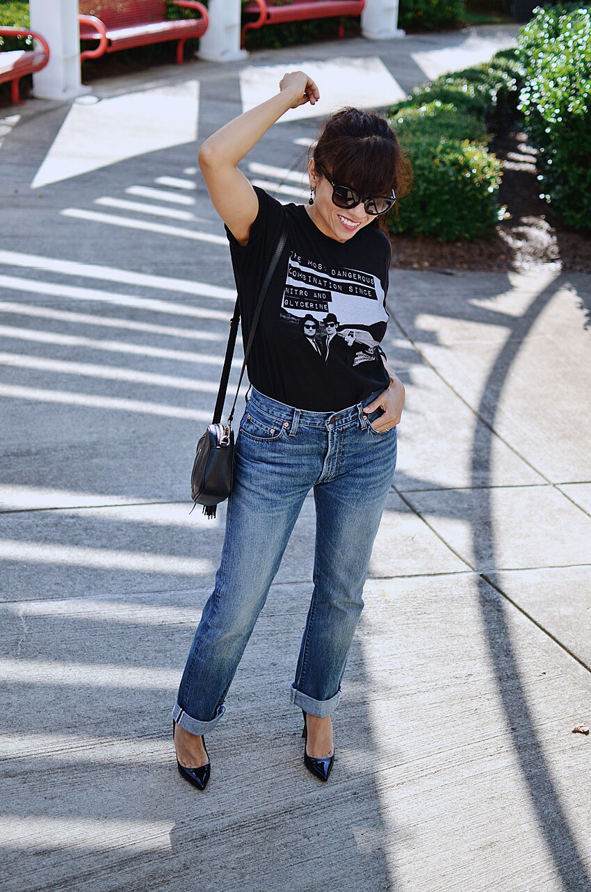 Wearing The Graphic Tee and Jeans Combo Like An Adult MY SMALL WARDROBE