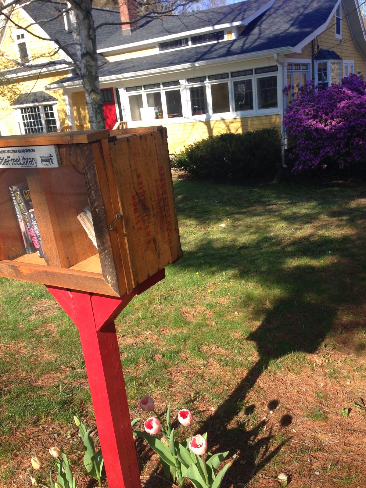 Little Free library - Lincoln St