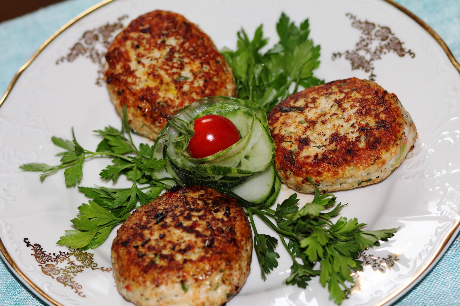 Котлетки с овощами