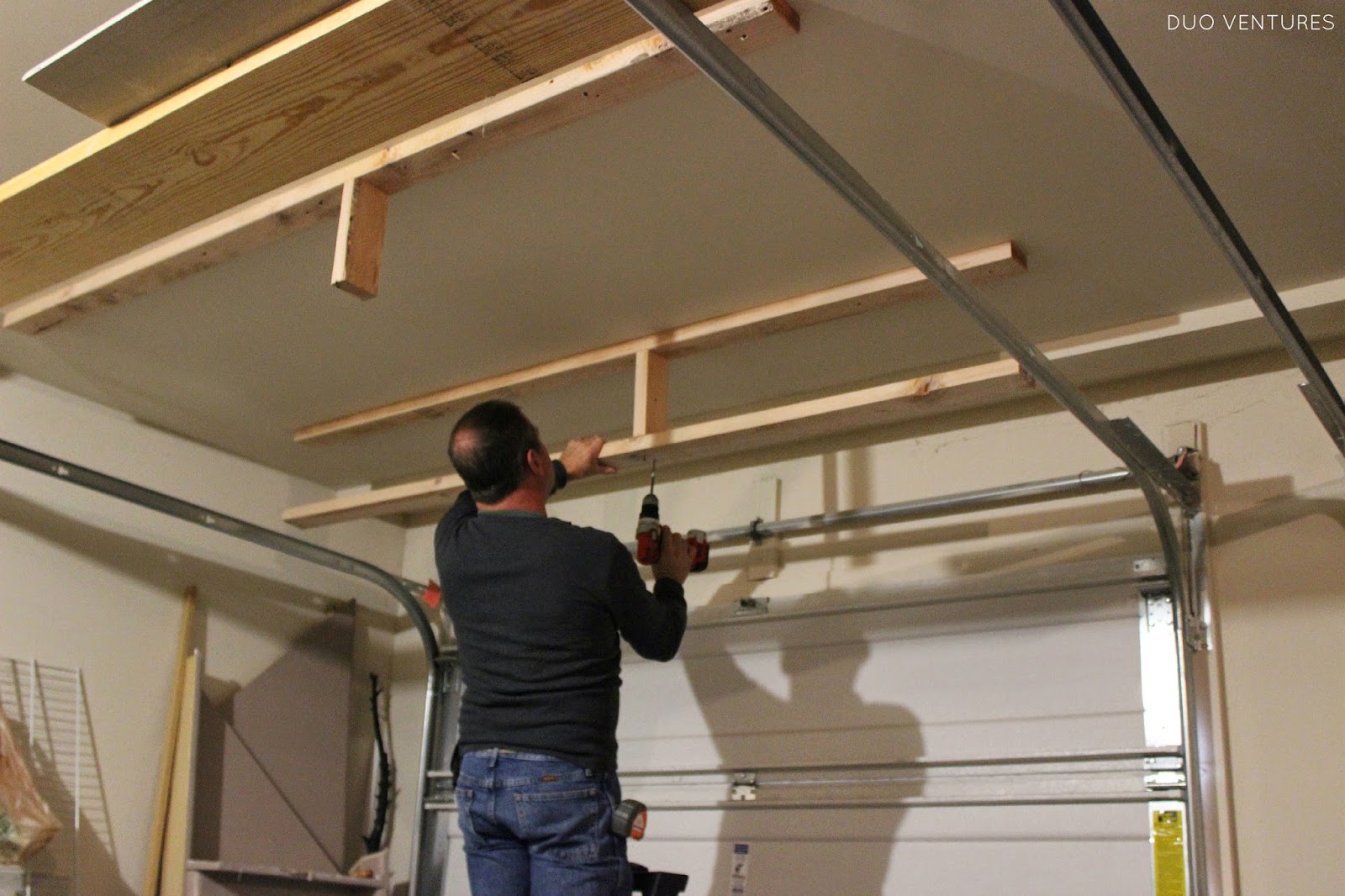 Duo Ventures: The Garage: Ceiling Storage