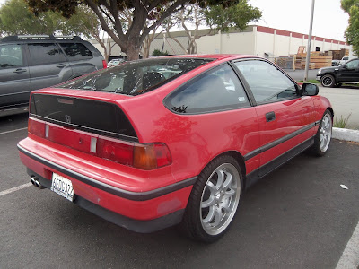 Original paint on Almost Everything's Car of the Day, a 1989 Honda CRX