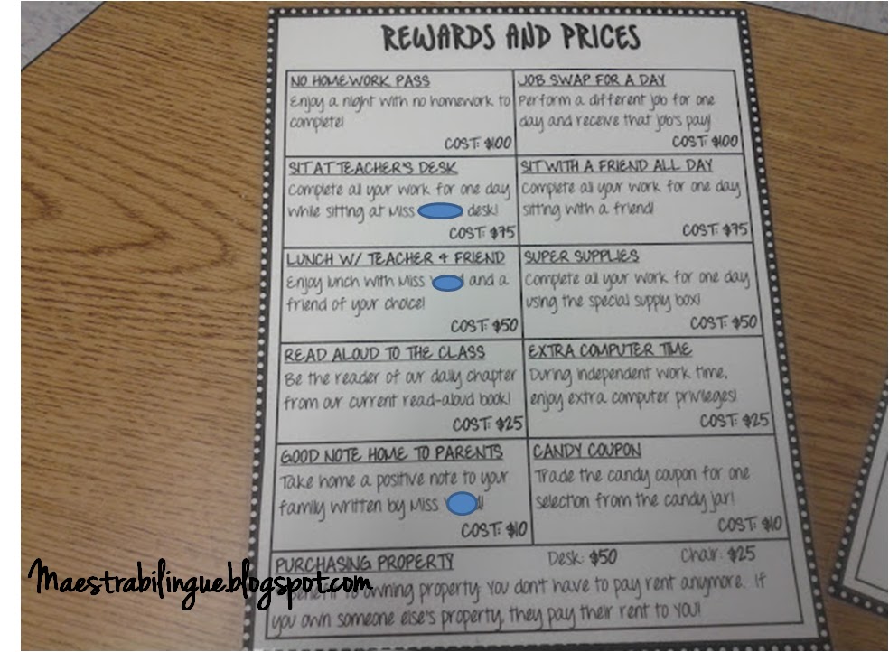 maestra-biling-e-classroom-economy-with-printables
